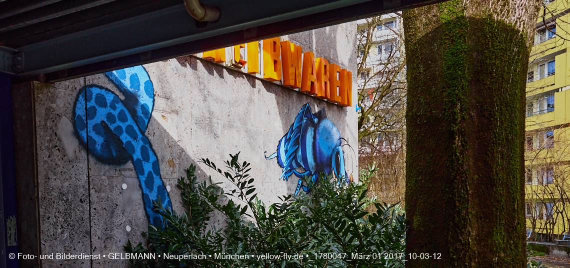 01.03.2017 - die Abrissbaustelle Quiddezentrum in Neuperlach